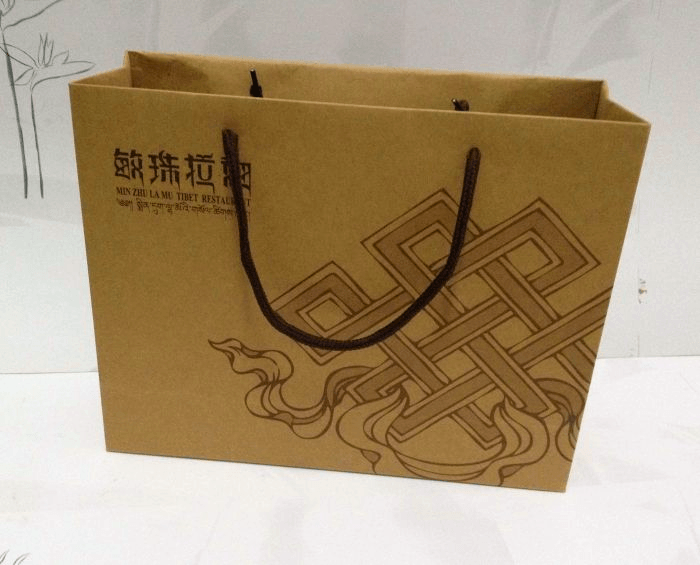 雙豐彩?。狐S牛皮紙手提袋